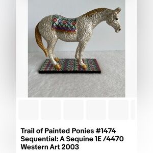 Trail of Painted Ponies Decorative Sculpture